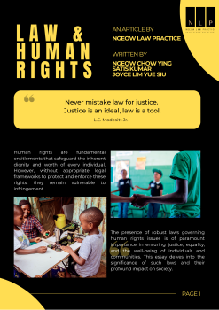 NLP Article - Law & Human Rights